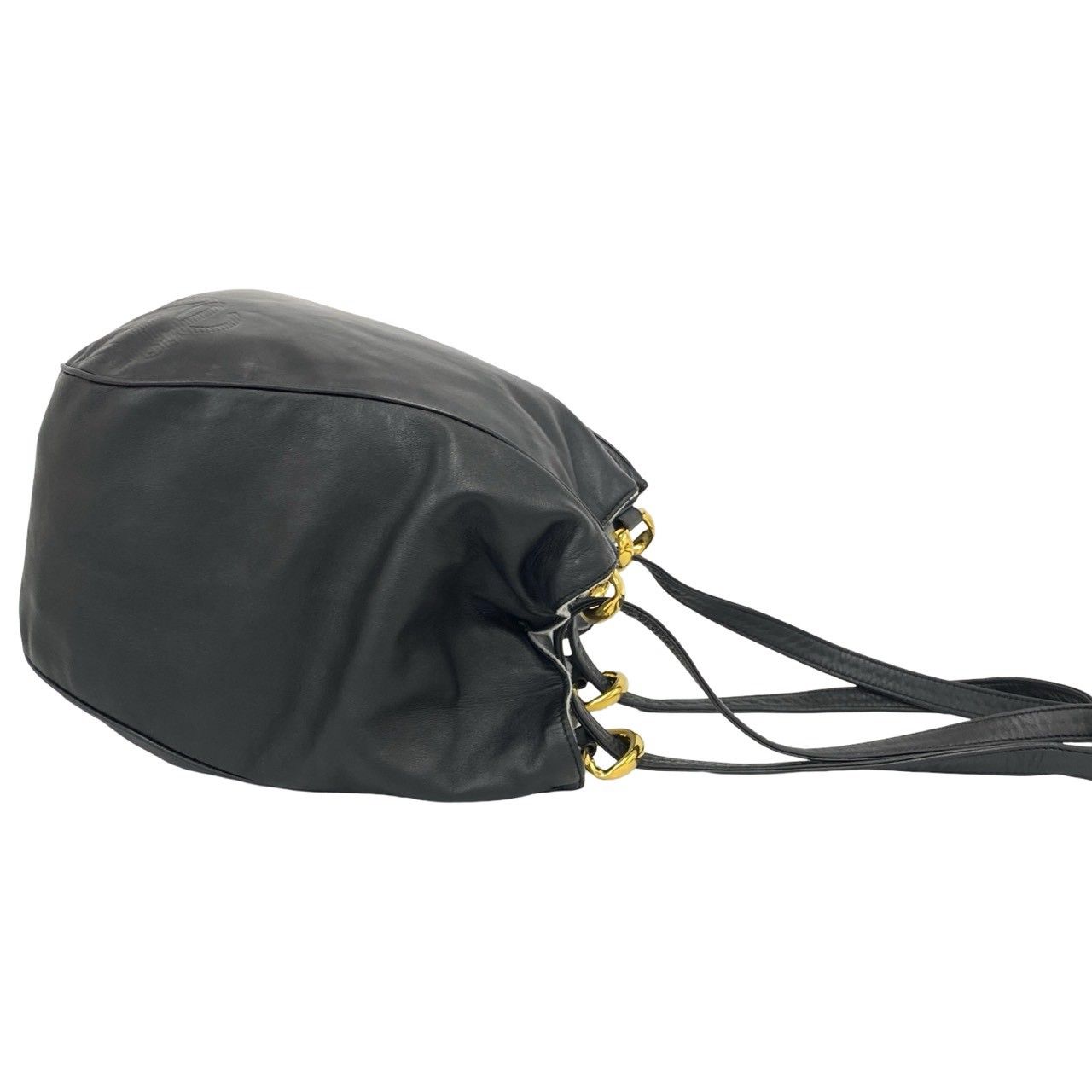 極 美品 袋付き LOEWE ロエベ ヴィンテージ アナグラム ロゴ ナッパ