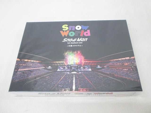 未開封 Snow Man Blu-ray 1st Stadium Live Snow World 〜日産