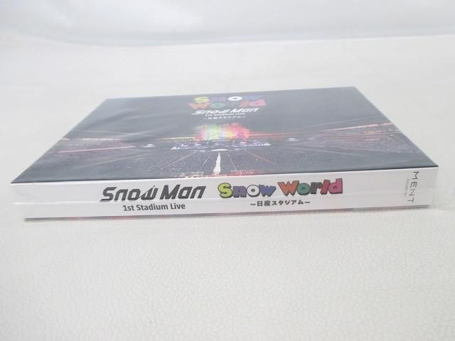 未開封 Snow Man Blu-ray 1st Stadium Live Snow World 〜日産