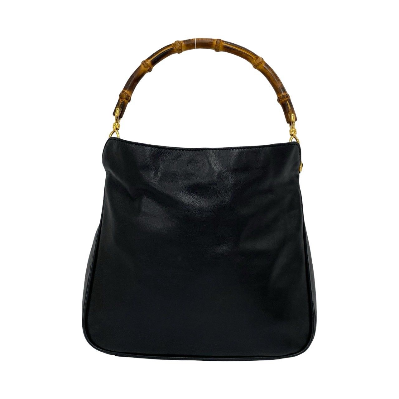 極 美品 GUCCI グッチ オールドグッチ ヴィンテージ バンブー レザー