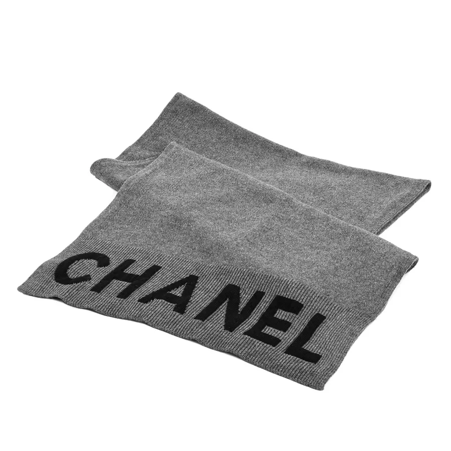 CHANEL シャネル スカーフ ニットストール AAA623(新品、未使用) 中古