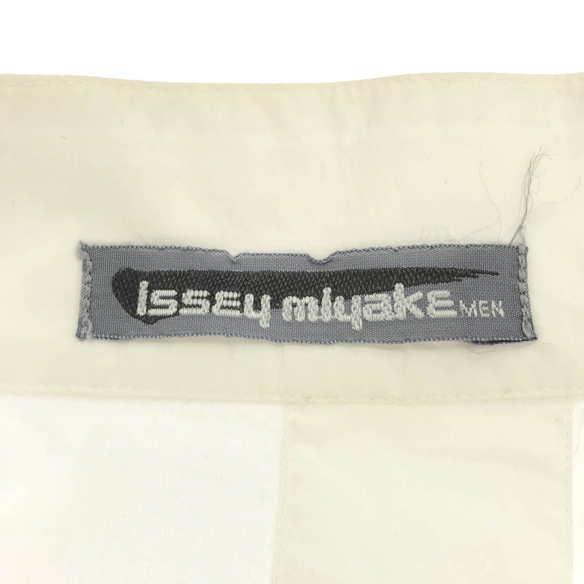 ISSEY MIYAKE MEN イッセイミヤケ メン 筆タグ ダブルフロントフライ