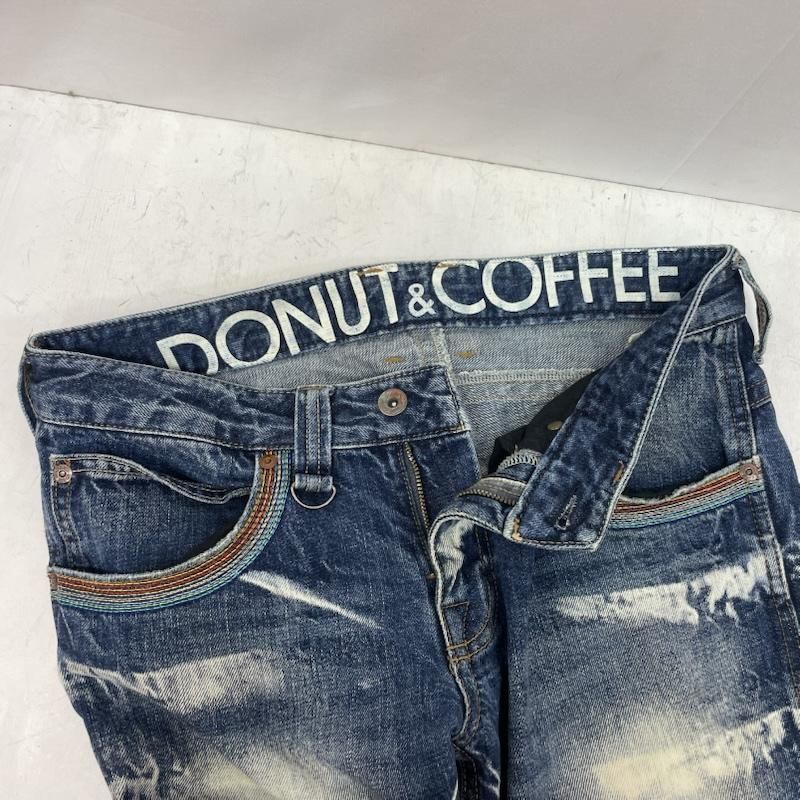 バッファローボブズ DONUT&COFFEE ブーツ カット フレア 加工 デニム