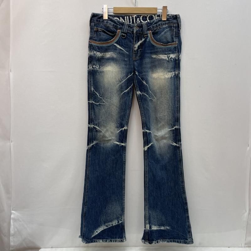 バッファローボブズ DONUT&COFFEE ブーツ カット フレア 加工 デニム y2k メンズ 1 ISItems【USED】【古着】【中古】50167803