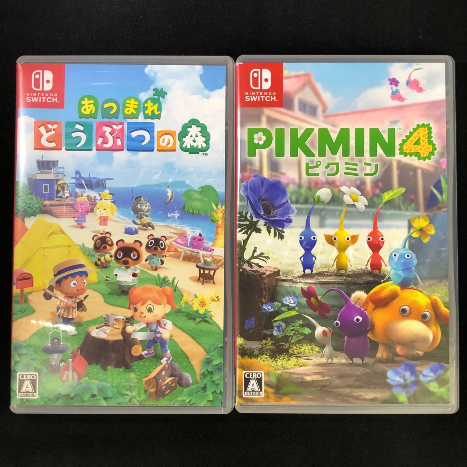 中古 Switch あつまれどうぶつの森 ピクミン4 セット - メルカリ