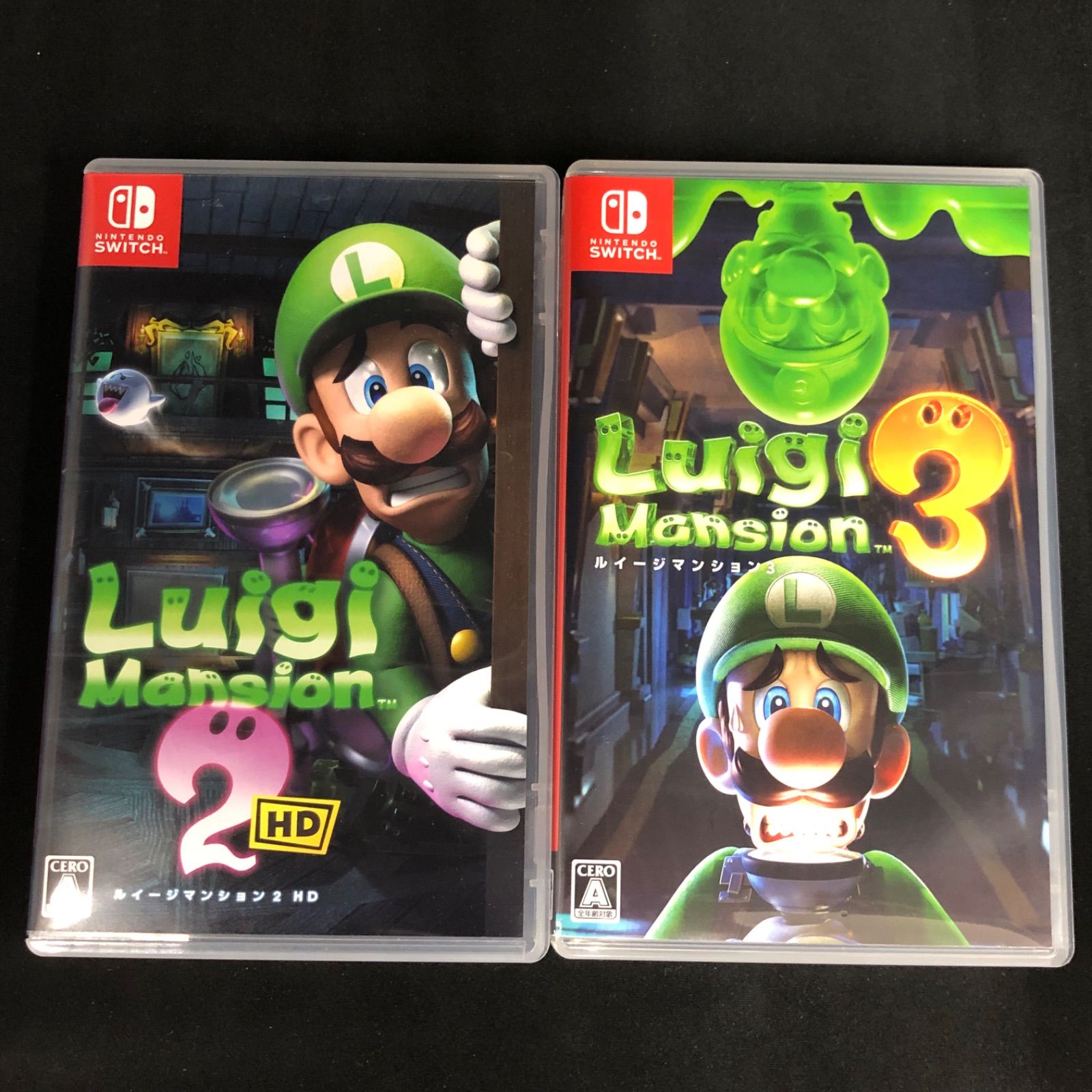 中古 Switch ルイージマンション 2&3 セット Luigi Mansion - メルカリ