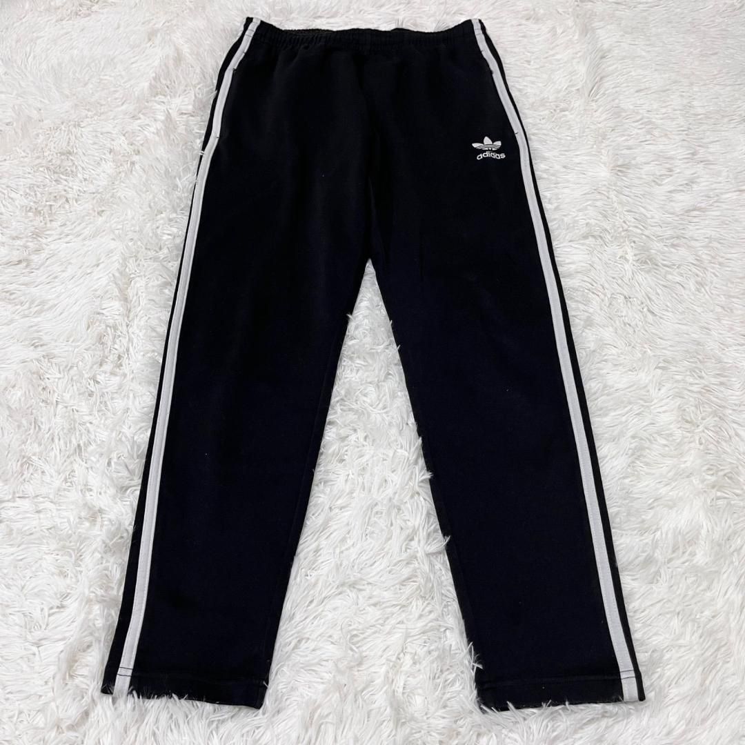 古着 adidas アディダス トラックパンツ ブラック ジャージ | EUREKA