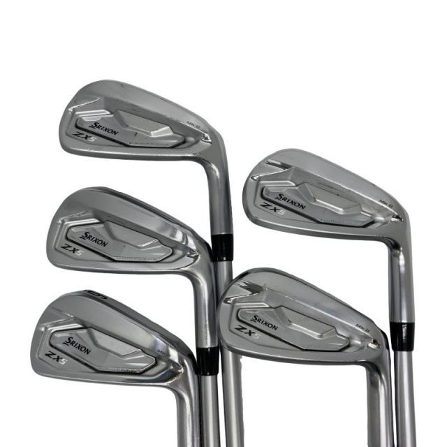 中古】 ダンロップ SRIXON ZX5 6S アイアンセット IR リシャフト