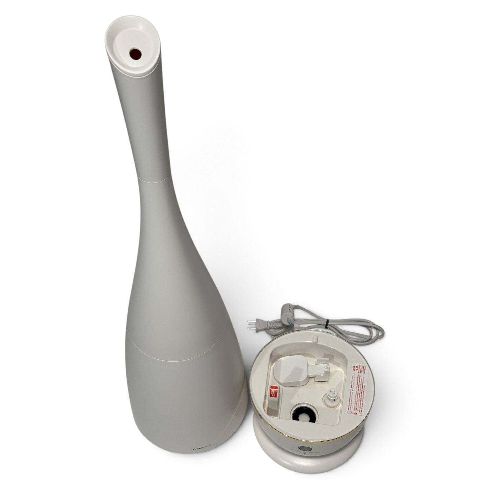 ○ フランフラン Francfranc 上部給水型 超音波式2WAY加湿器 シレーヌ