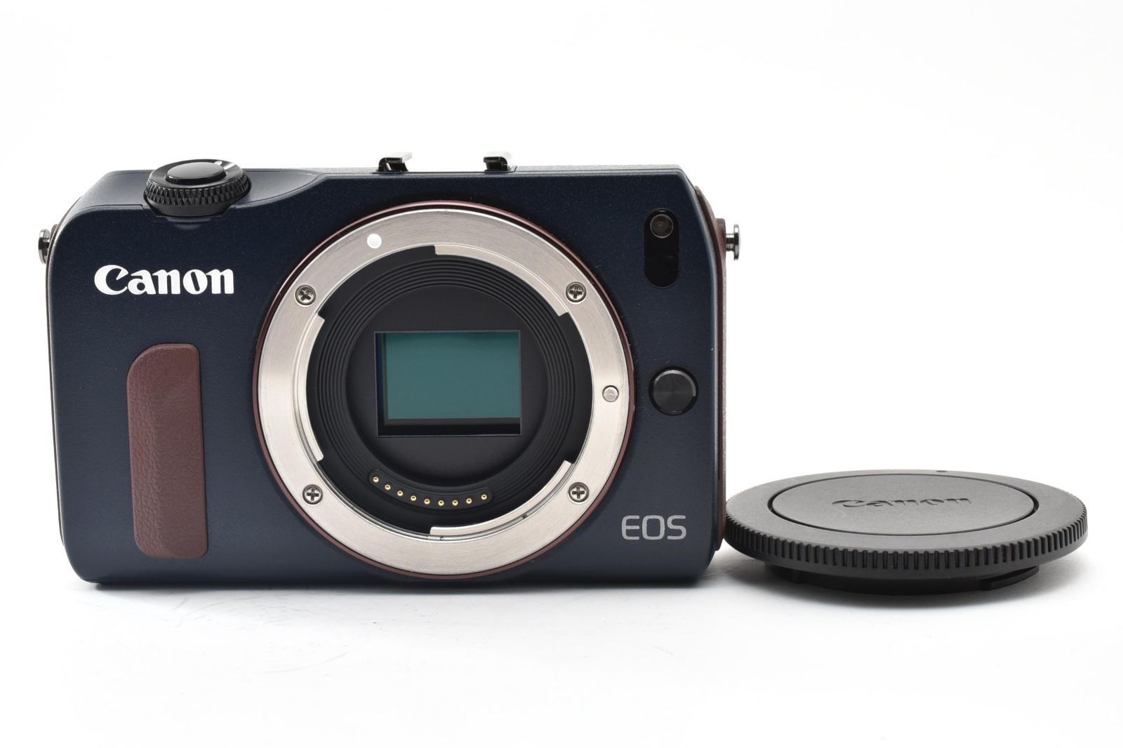 Canon EOS M ボディ ベイブルー ☆訳あり外観美品☆ キヤノン CANON EOS M ボディ ベイブルー