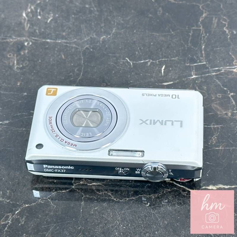 Panasonic DMC-FX37 ホワイト デジタルカメラ 動作確認済み Panasonic LUMIX DMC-FX37 シェルホワイト ホワイト 1010万画素 光学5