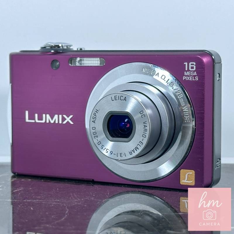 Panasonicパナソニック LUMIX DMC-FH5 バイオレット 美品】Panasonic LUMIX DMC-FH5 バイオレット 1610万画素 光学4倍