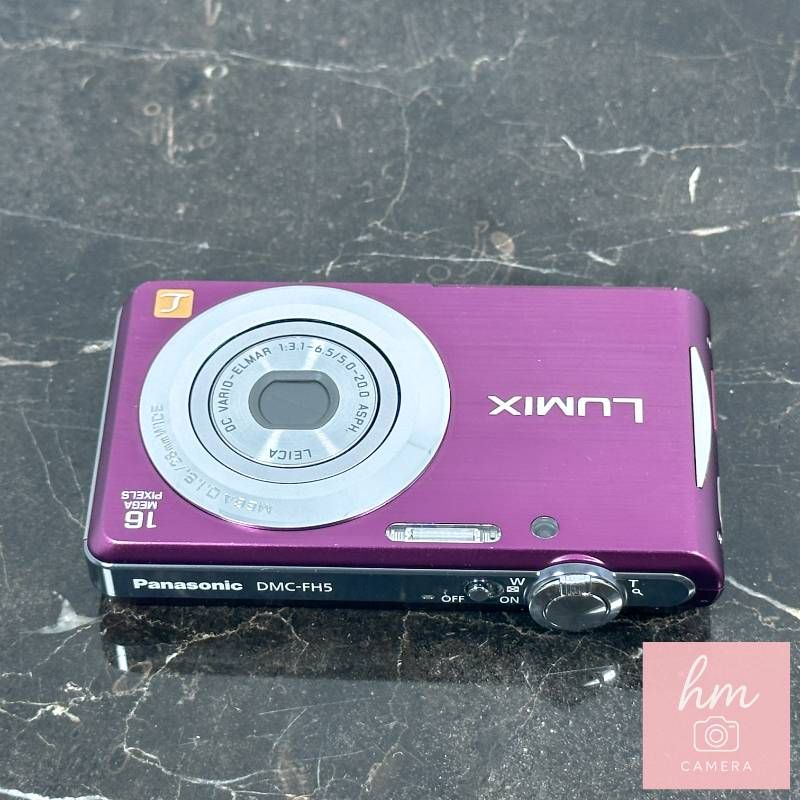 美品】Panasonic LUMIX DMC-FH5 バイオレット 1610万画素 光学4倍