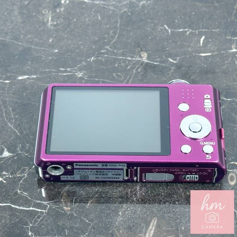 美品】Panasonic LUMIX DMC-FH5 バイオレット 1610万画素 光学4倍
