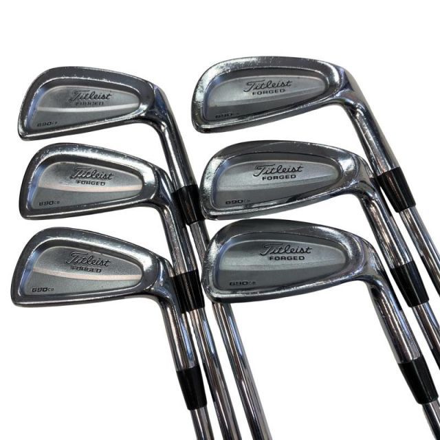 【中古】 タイトリスト Titleist FORGED 690CB 8S アイアンセット IR Dynamic Gold (フレックスS) メンズ 男性用 右利き 右用 Cランク ゴルフクラブ