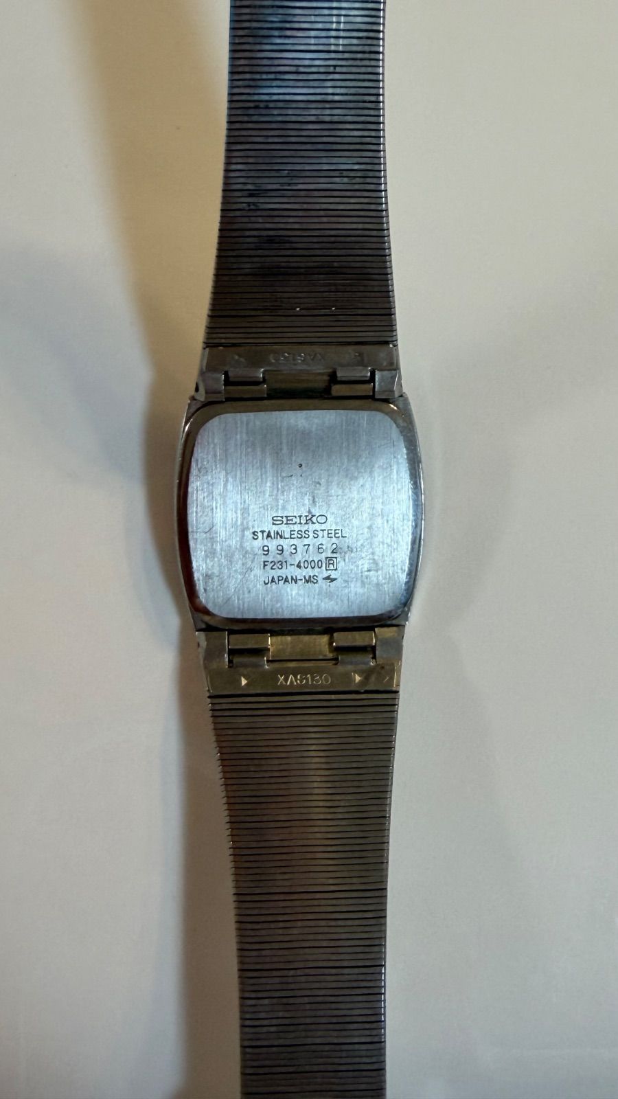 時計 SEIKO F231-4000 SEIKO セイコー F231-4000 デジタル 腕時計 ブルー ヴィンテージ 純正