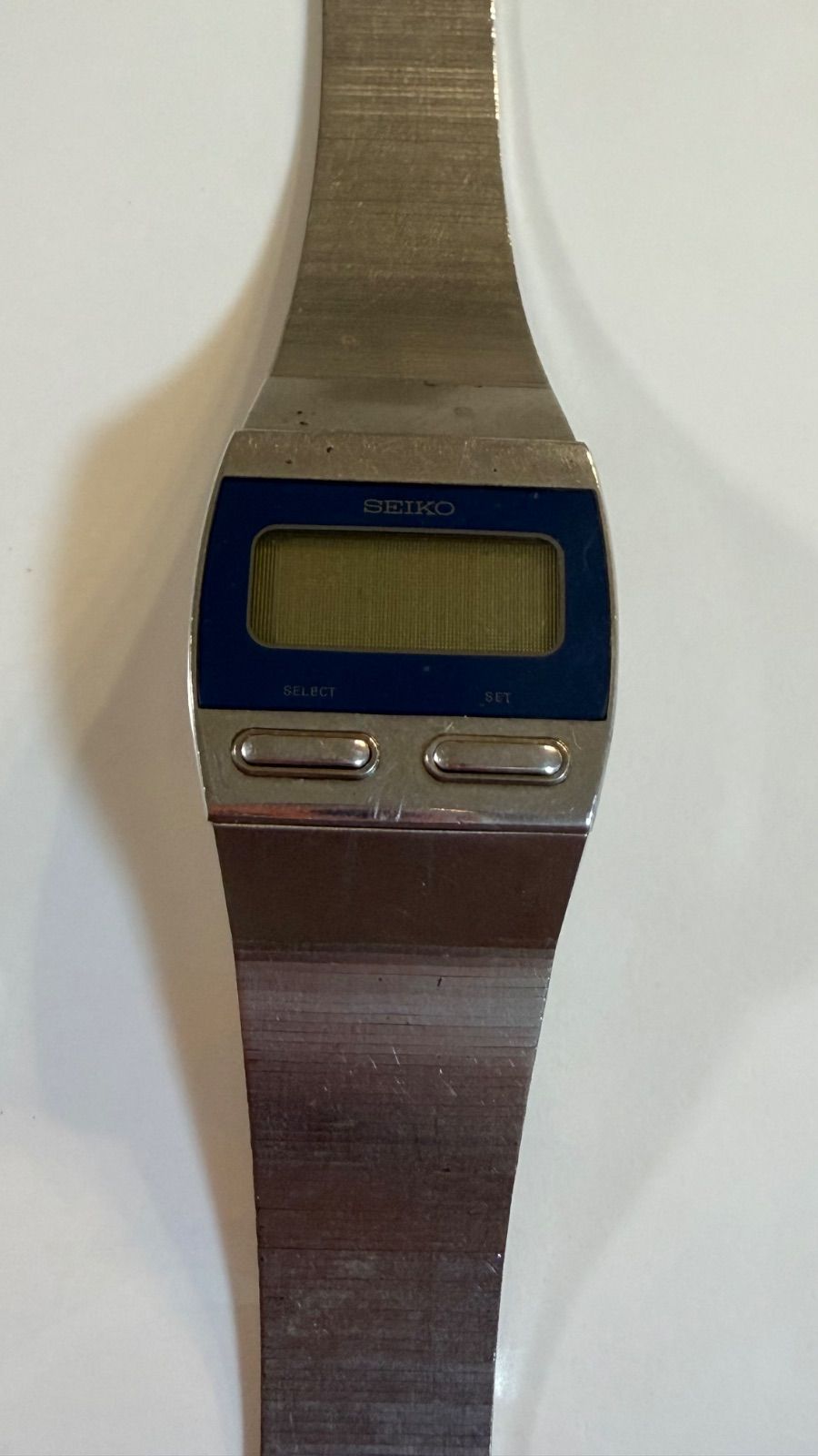 SEIKO セイコー F231-4000 デジタル 腕時計 ブルー ヴィンテージ 純正