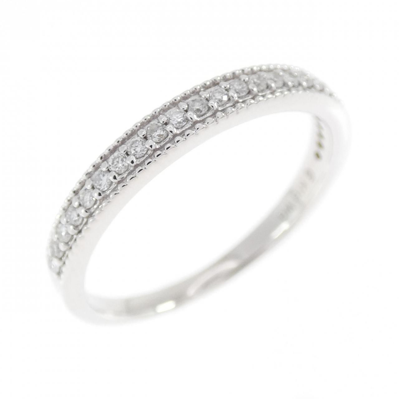 K18WG ダイヤモンド リング 0.13CT