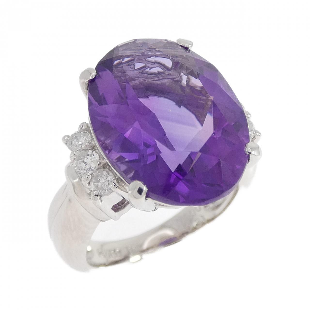 PT900 アメジスト リング 11.00CT
