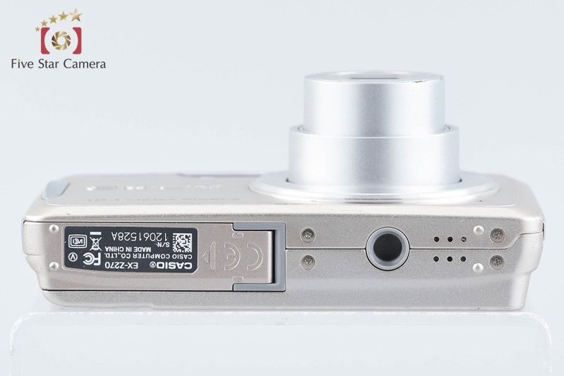 中古】Casio カシオ EXILIM ZOOM EX-Z270 ゴールド コンパクトデジタル