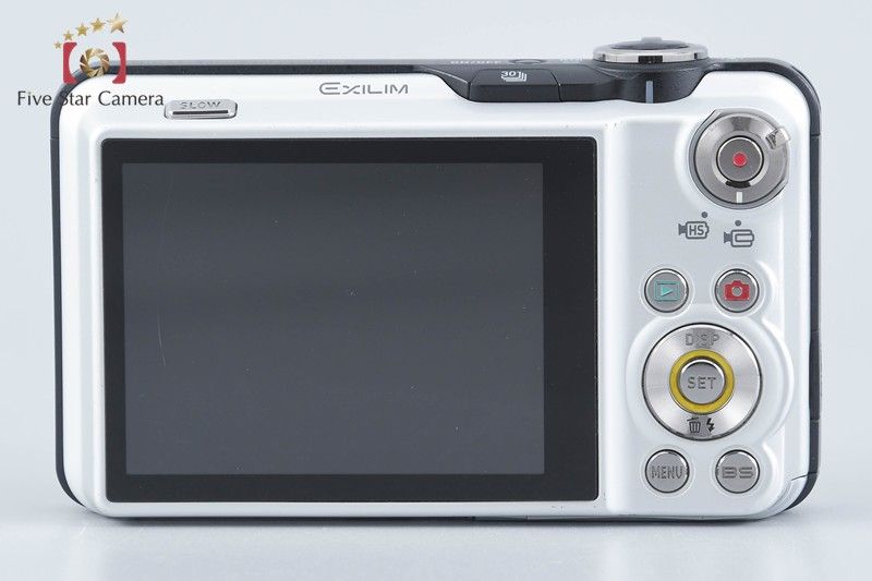 中古】Casio カシオ EXILIM EX-FC100 ホワイト コンパクトデジタル