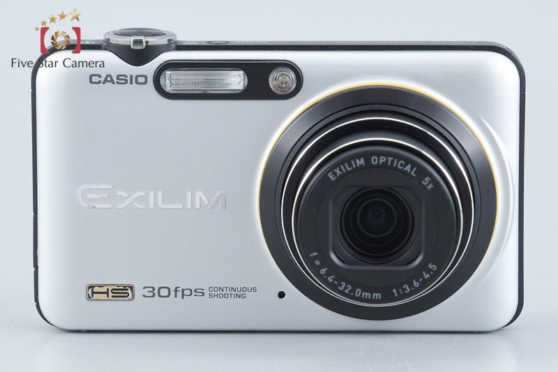 中古】Casio カシオ EXILIM EX-FC100 ホワイト コンパクトデジタル
