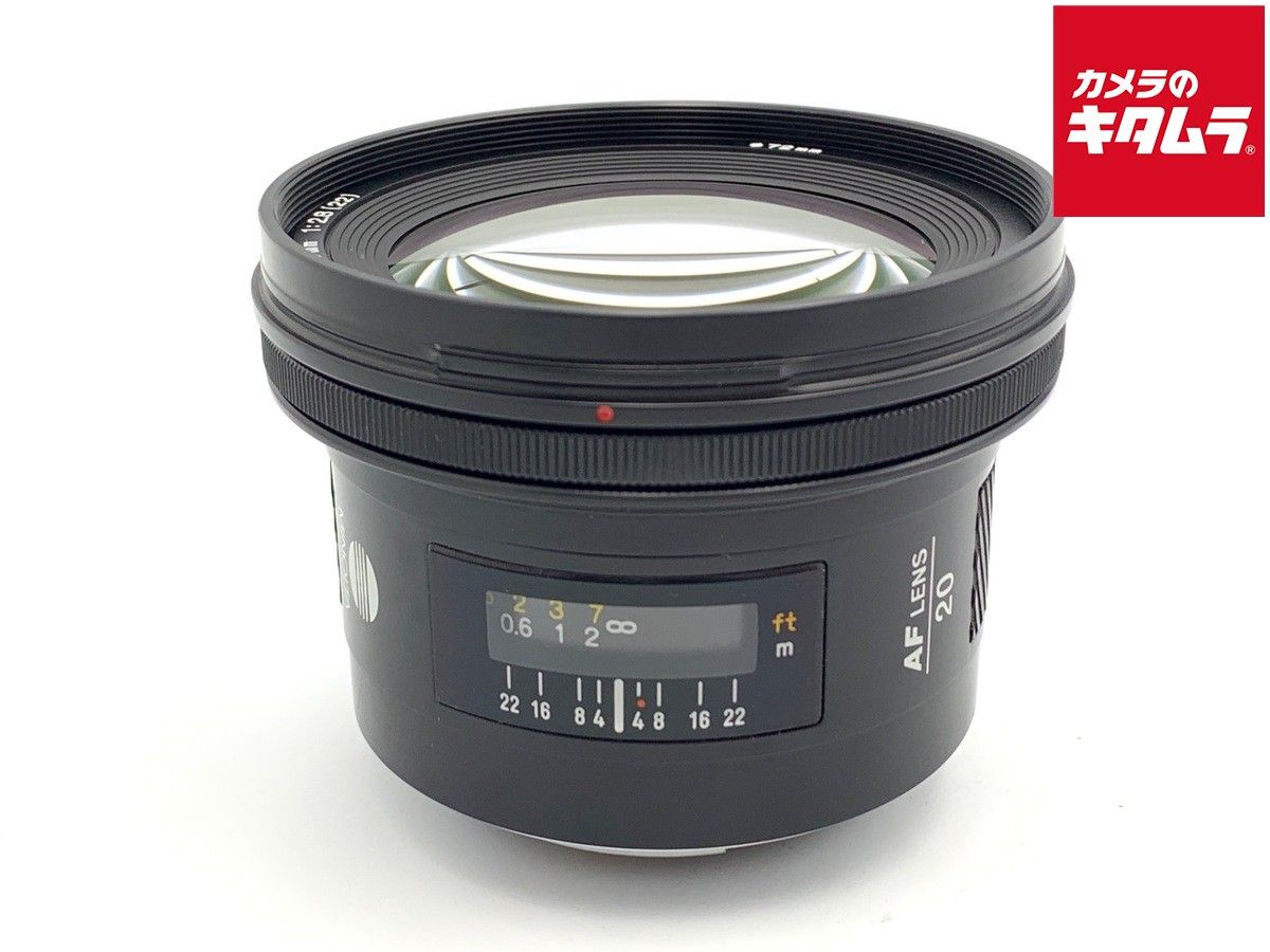 【中古】 【良品】 ミノルタ（MINOLTA）AF 20/2.8 旧