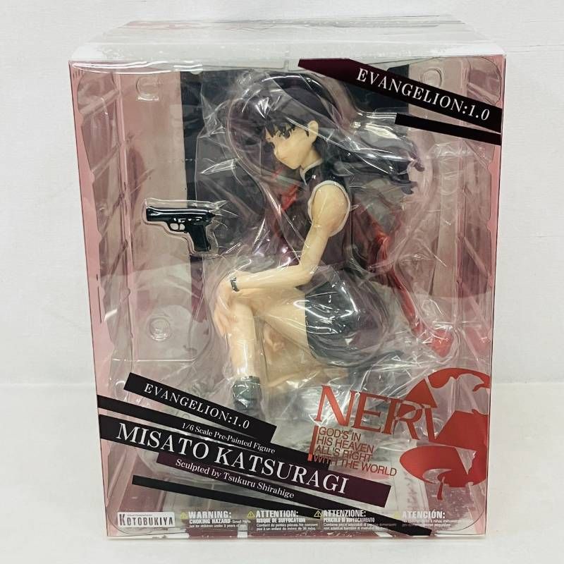 開封】 コトブキヤ エヴァンゲリオン 新劇場版 葛城ミサト 1/6