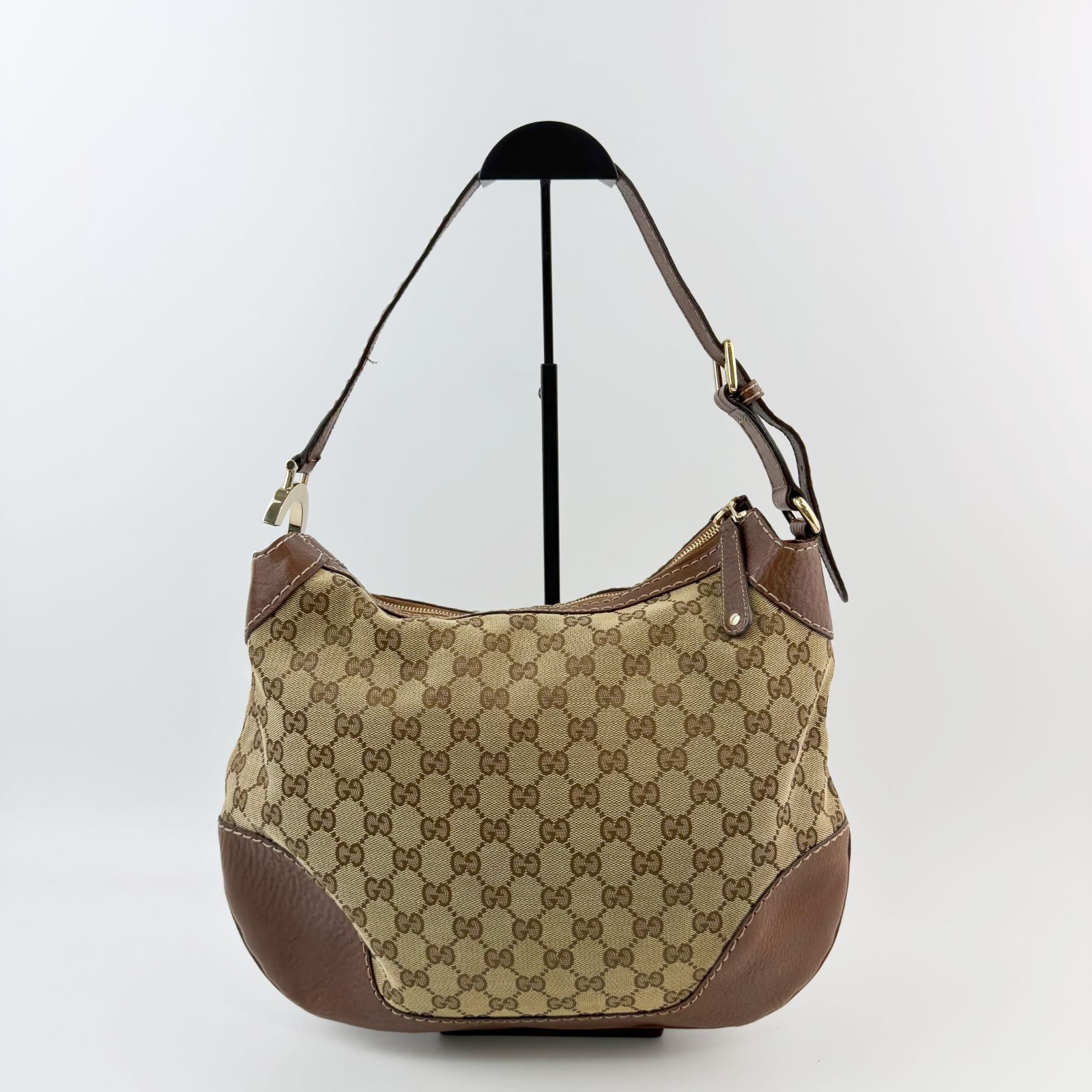 中古】GUCCI グッチ GGキャンバス シャーロット ショルダーバッグ 