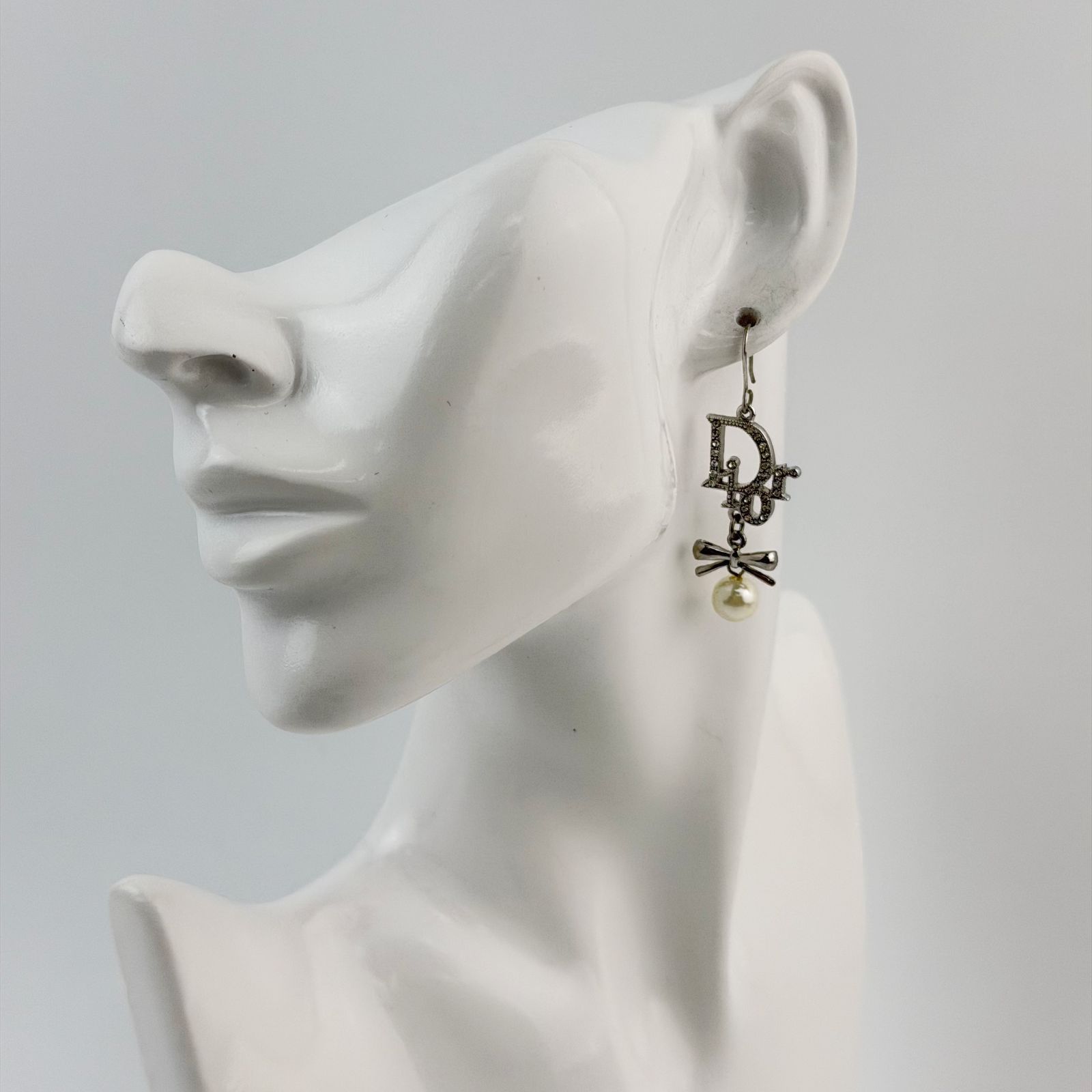 中古】Christian Dior クリスチャン ディオール Diorロゴ リボン