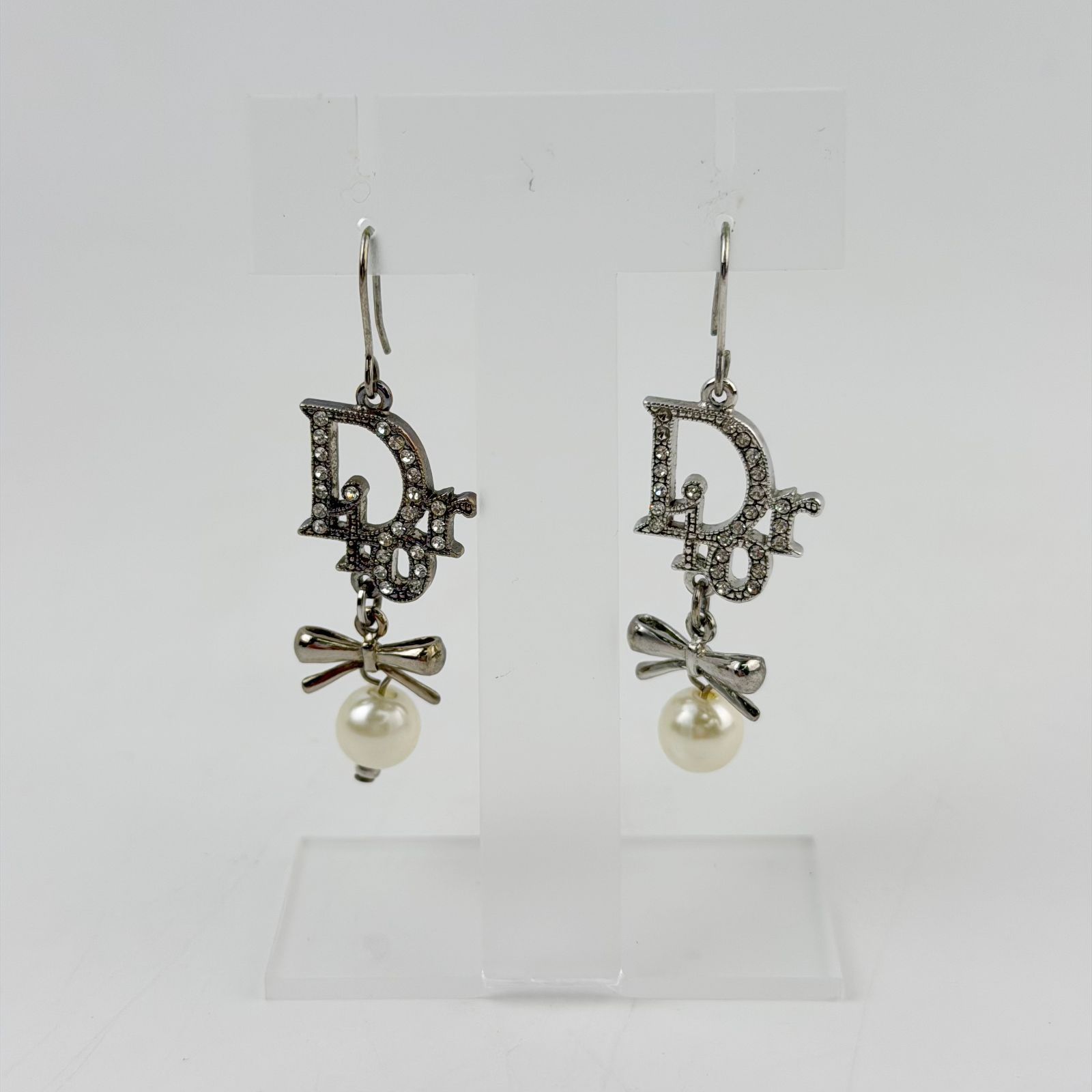 中古】Christian Dior クリスチャン ディオール Diorロゴ リボン