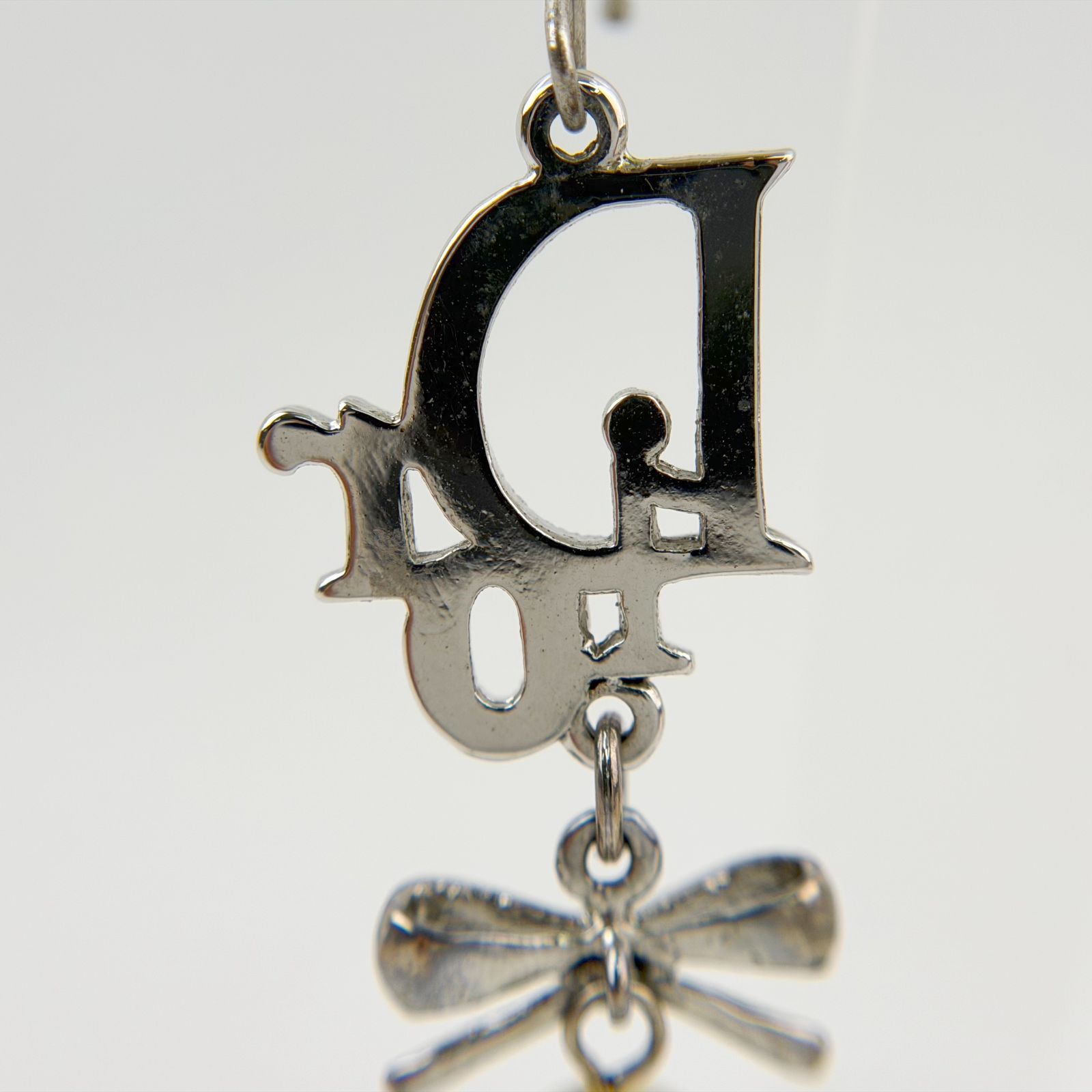 中古】Christian Dior クリスチャン ディオール Diorロゴ リボン