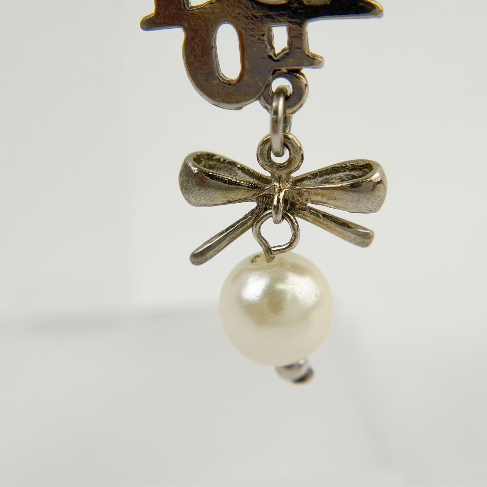 中古】Christian Dior クリスチャン ディオール Diorロゴ リボン