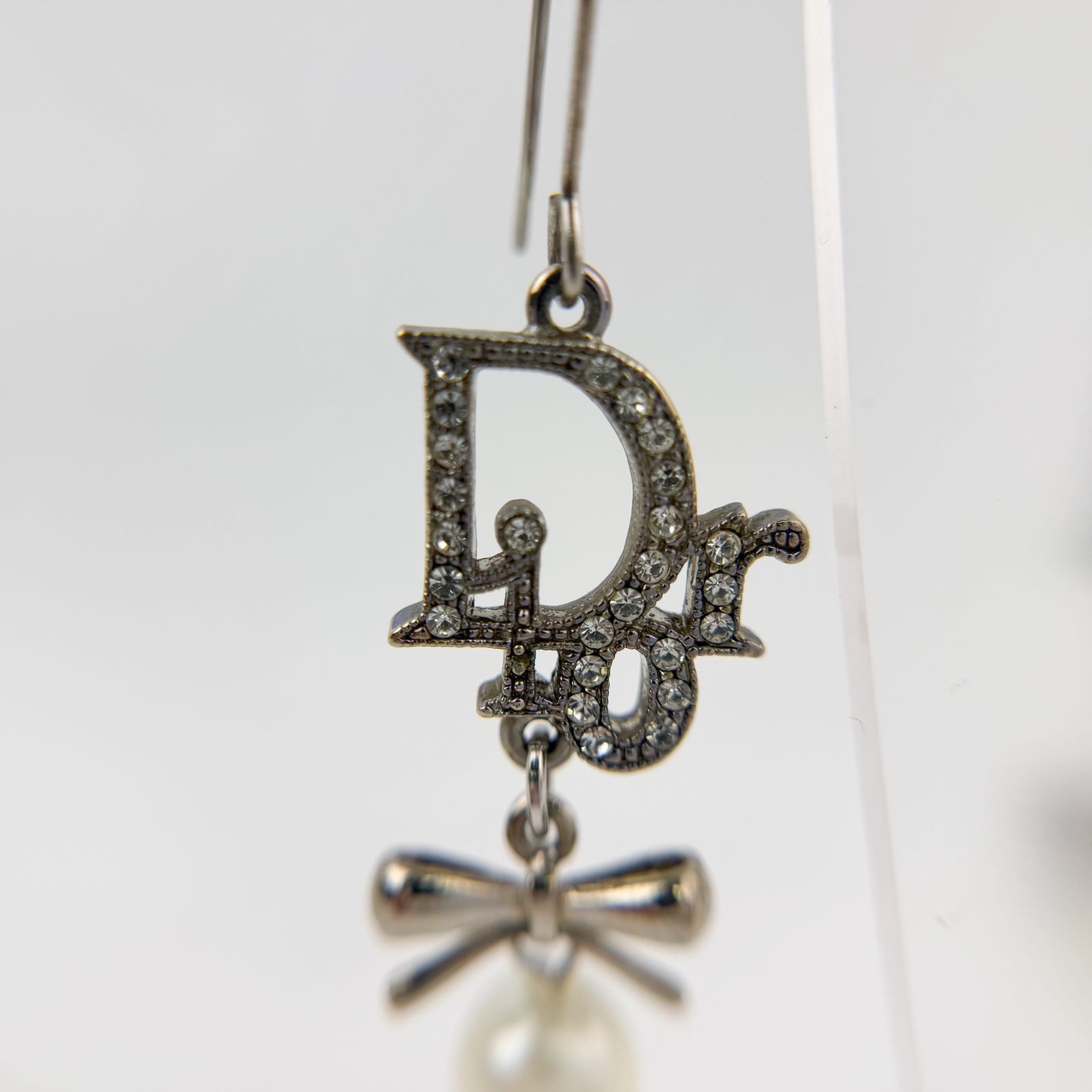中古】Christian Dior クリスチャン ディオール Diorロゴ リボン