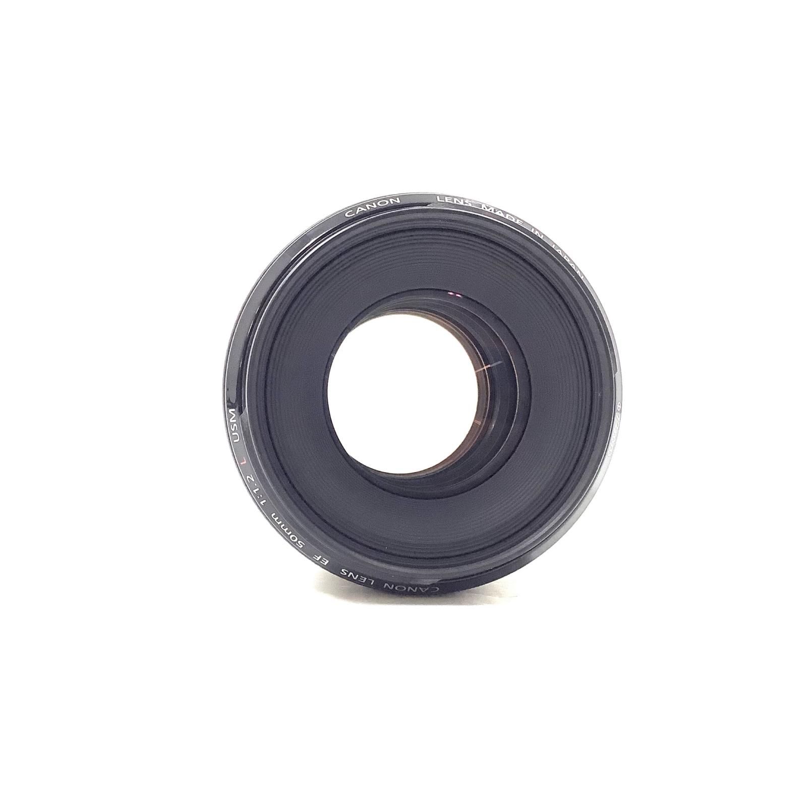 【全額返金保証】【最速発送】Canon EF50mm F1.2L USM 美品 動作確認済 61,606円