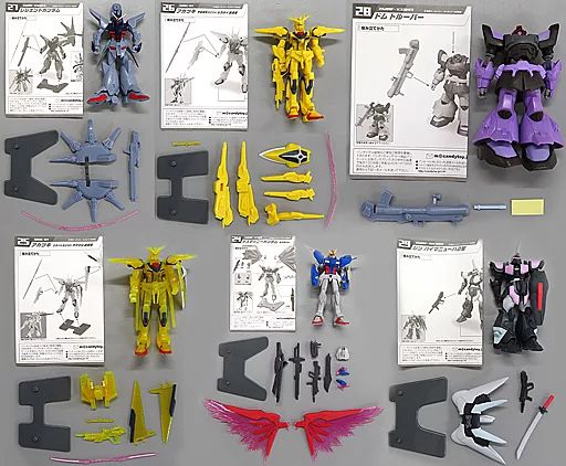 中古】食玩 トレーディングフィギュア 全6種セット 「機動戦士ガンダム