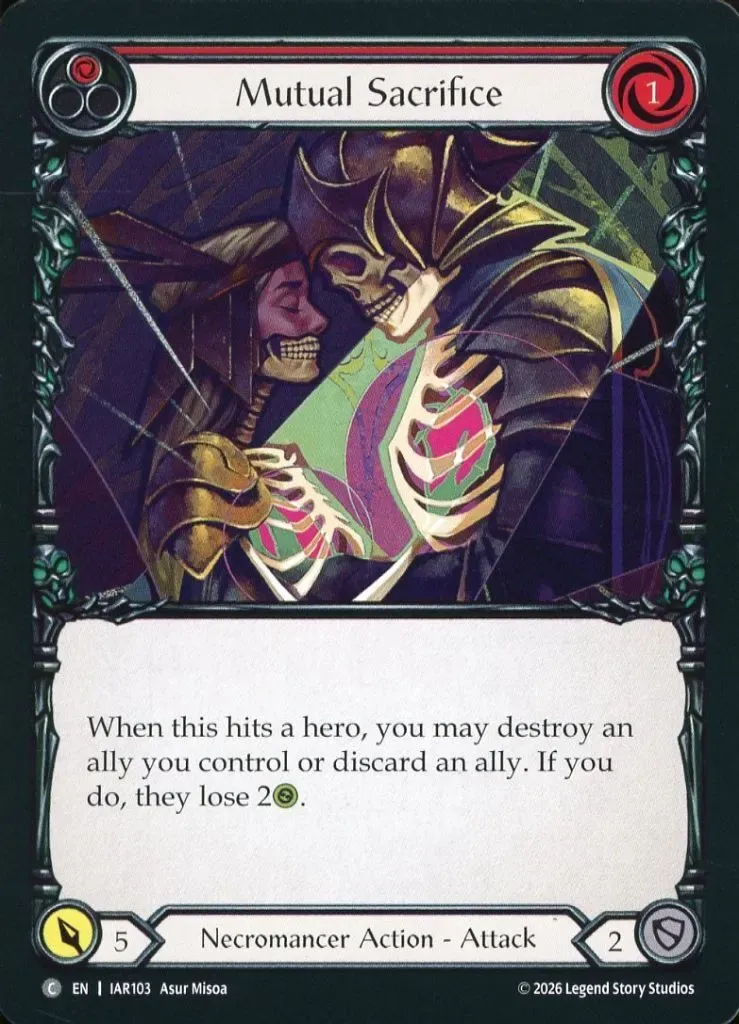 【中古】Flesh and Blood IAR103[C]：Mutual Sacrifice (1) - 2