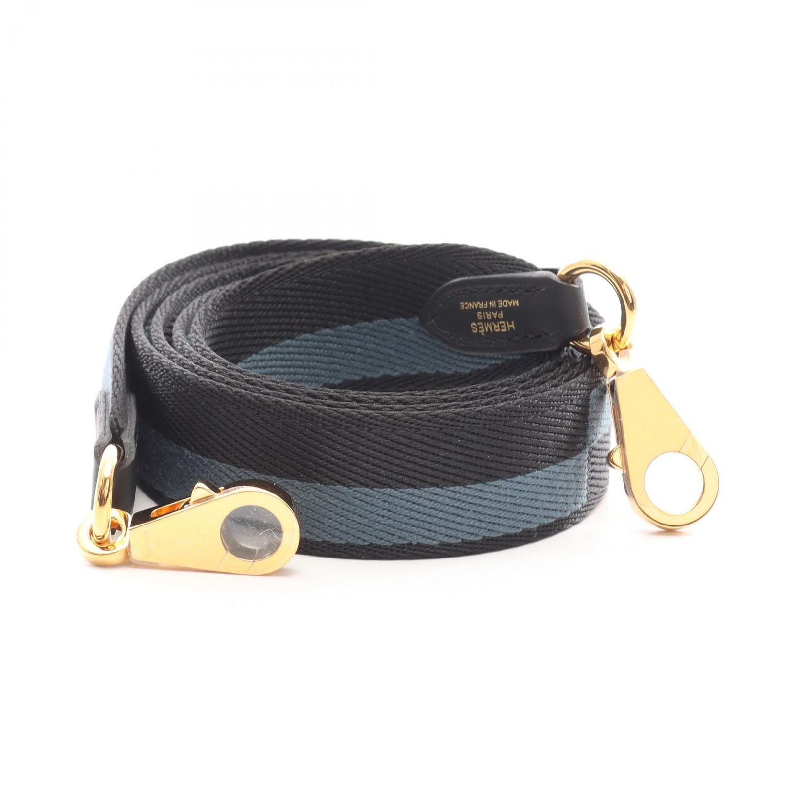 HERMES エルメス バンドリエール サングル カザック ブルートンペット ショルダーストラップ