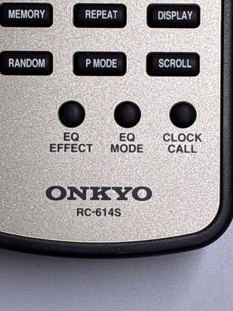 オーディオ リモコン ONKYO（オンキョー） RC-614S 動作確認済み【A9