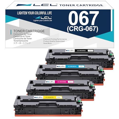 LCL CANON用 キャノン用 067 CRG-067 (4色セット) 互換トナーカートリッジma 67859f4e