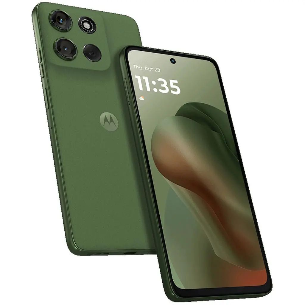 【中古】携帯電話 スマートフォン moto g66j 5G 8GB/128GB (SIMフリー/ディルグリーン) [PB810000JP]