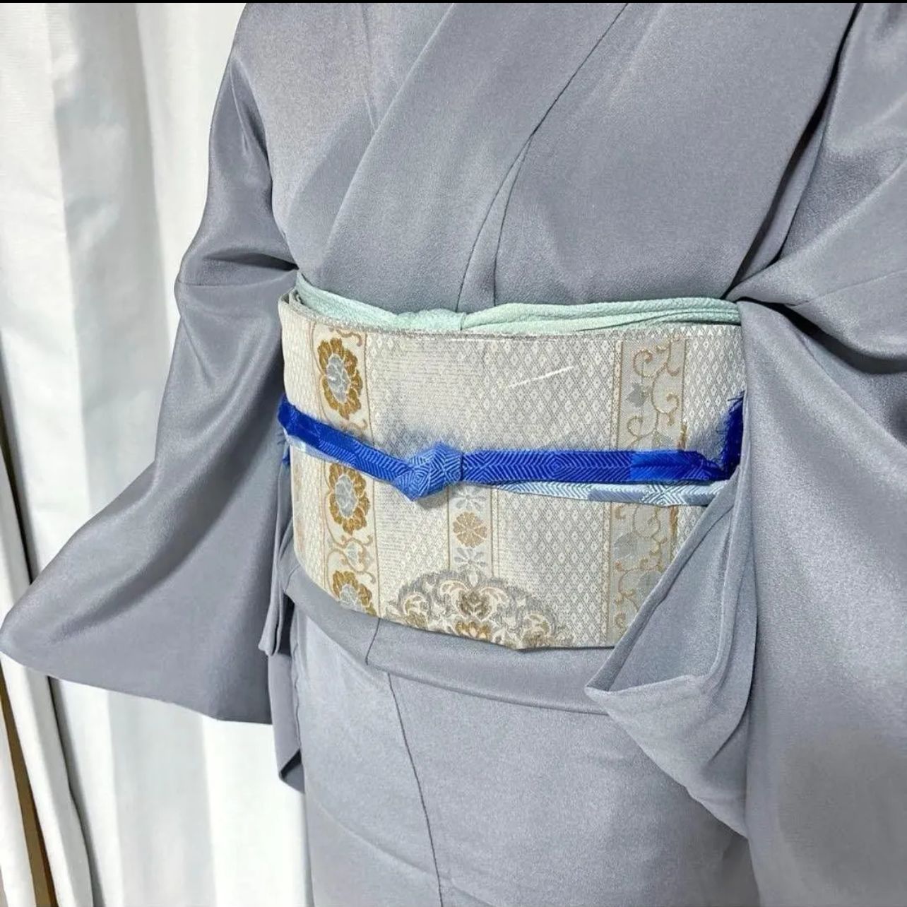 裄丈66 単衣 訪問着 フルセット 七五三 結婚式 卒業式 入学式 正絹 袷