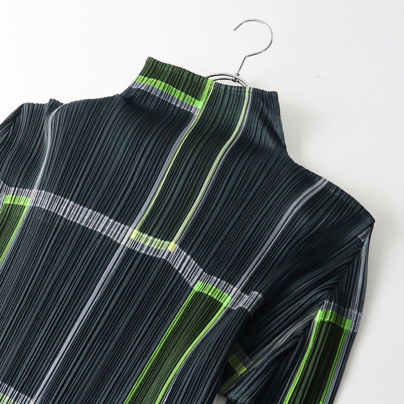 美品 プリーツプリーズ イッセイミヤケ PLEATS PLEASE チェック