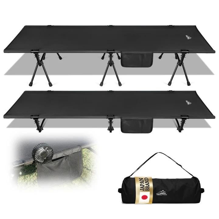 WOLFYOK OUTDOORS キャンプコット 2way 切替 2個セット WOLFYOK OUTDOORS キャンプコット 2way 切替 2個セット コット