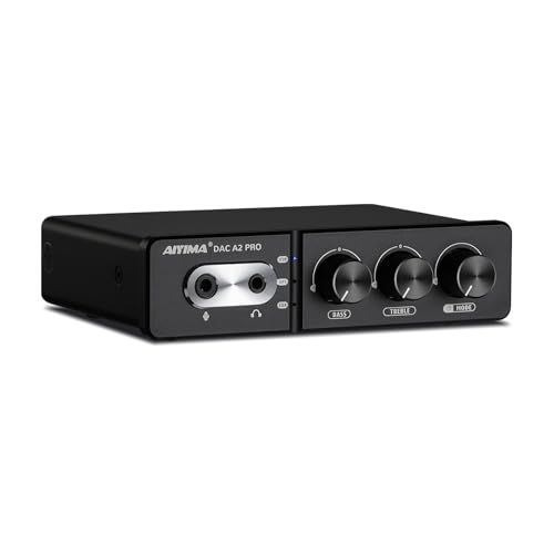 AIYIMA DAC-A2PRO ESS9018K2M+JRC5532D+CM6542 HUB ゲームデコーダー DAC ヘッドフォンアンプ マイク対応 ミニHiFi ステレオ デジタル USB DAC アンプt 8624127b 8,890円