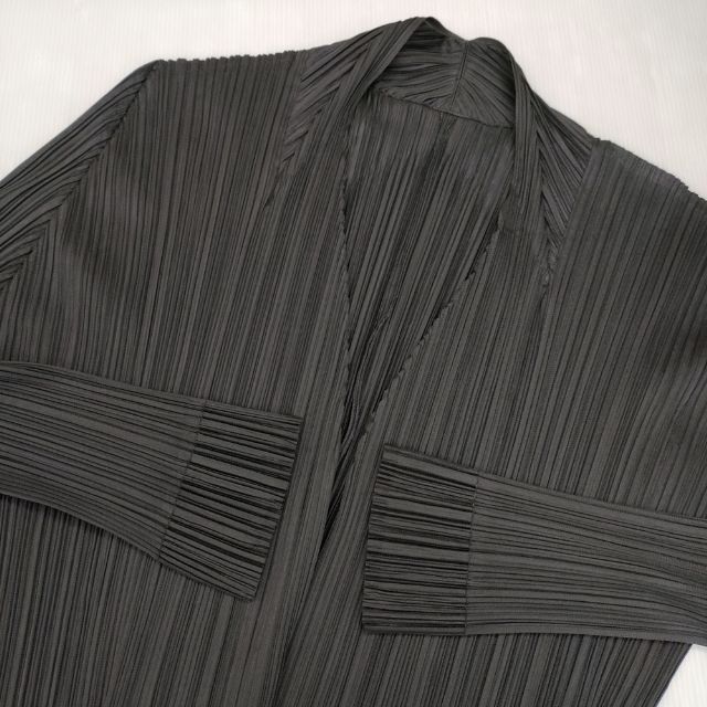 PLEATS PLEASE ISSEY MIYAKE プリーツ 羽織り ポリエステル PP81-JO103