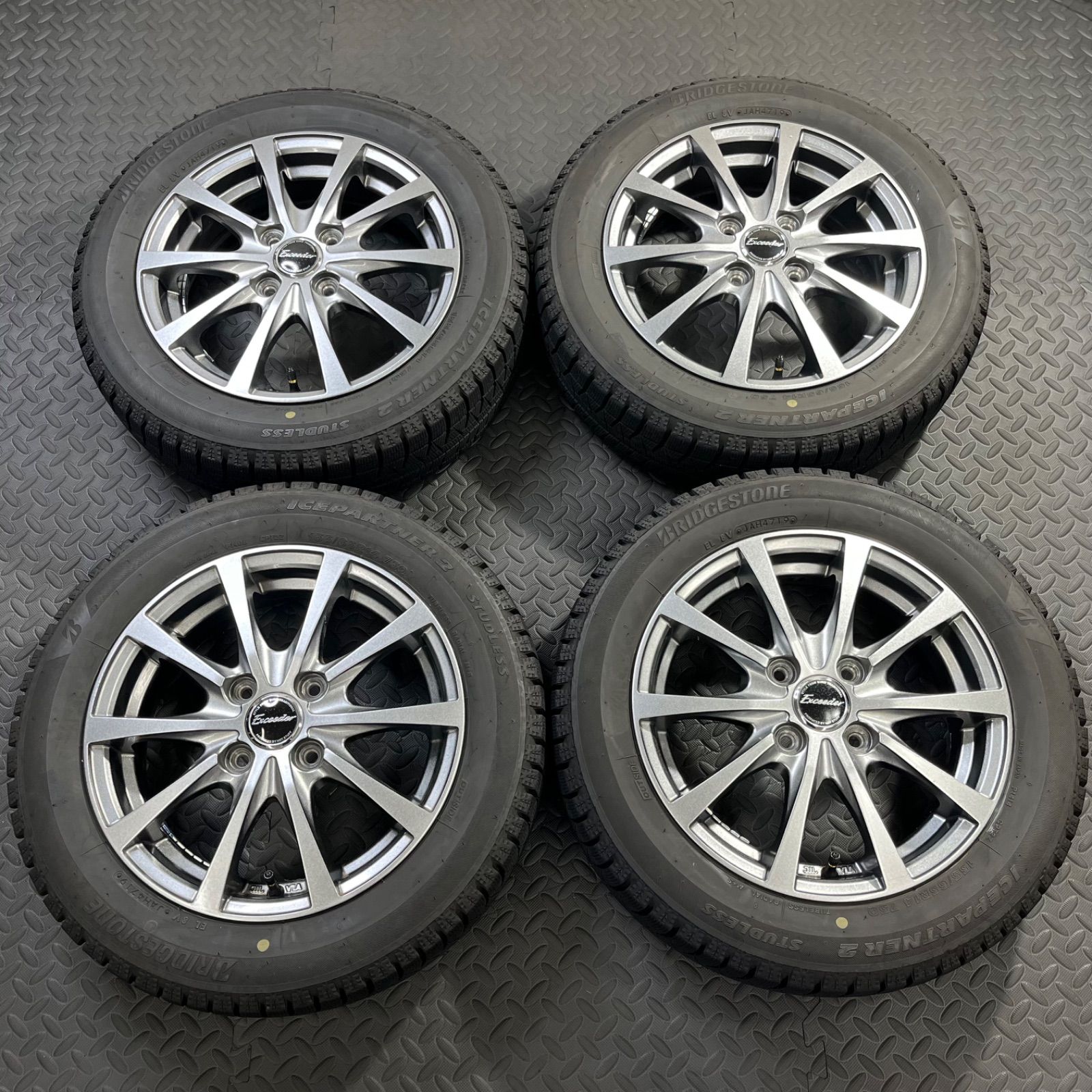 専用2025年製 155/65R14 ブリヂストン アイスパートナー2 イボ付き 19年製 155/65R14 ブリヂストン アイスパートナー2 ホットスタッフ