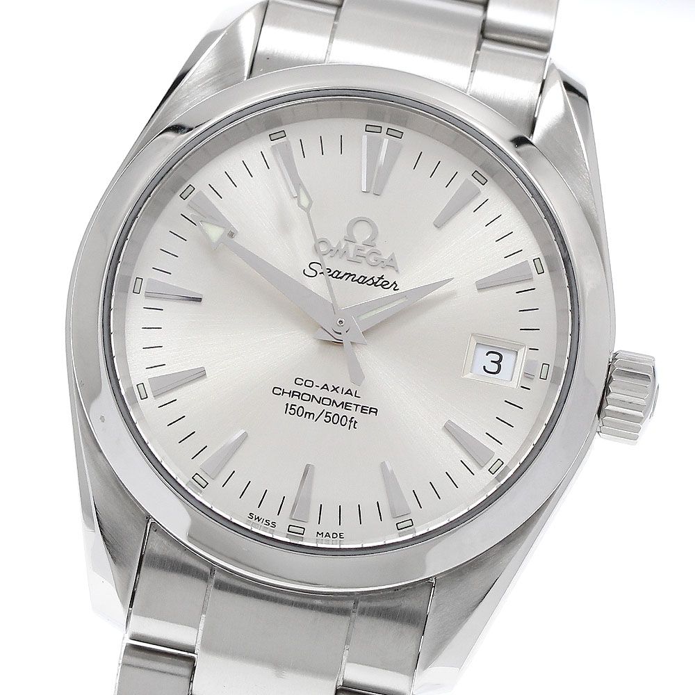 オメガ OMEGA 2504.30 シーマスター アクアテラ コーアクシャル 自動巻き ボーイズ 美品 保証書付き_974124