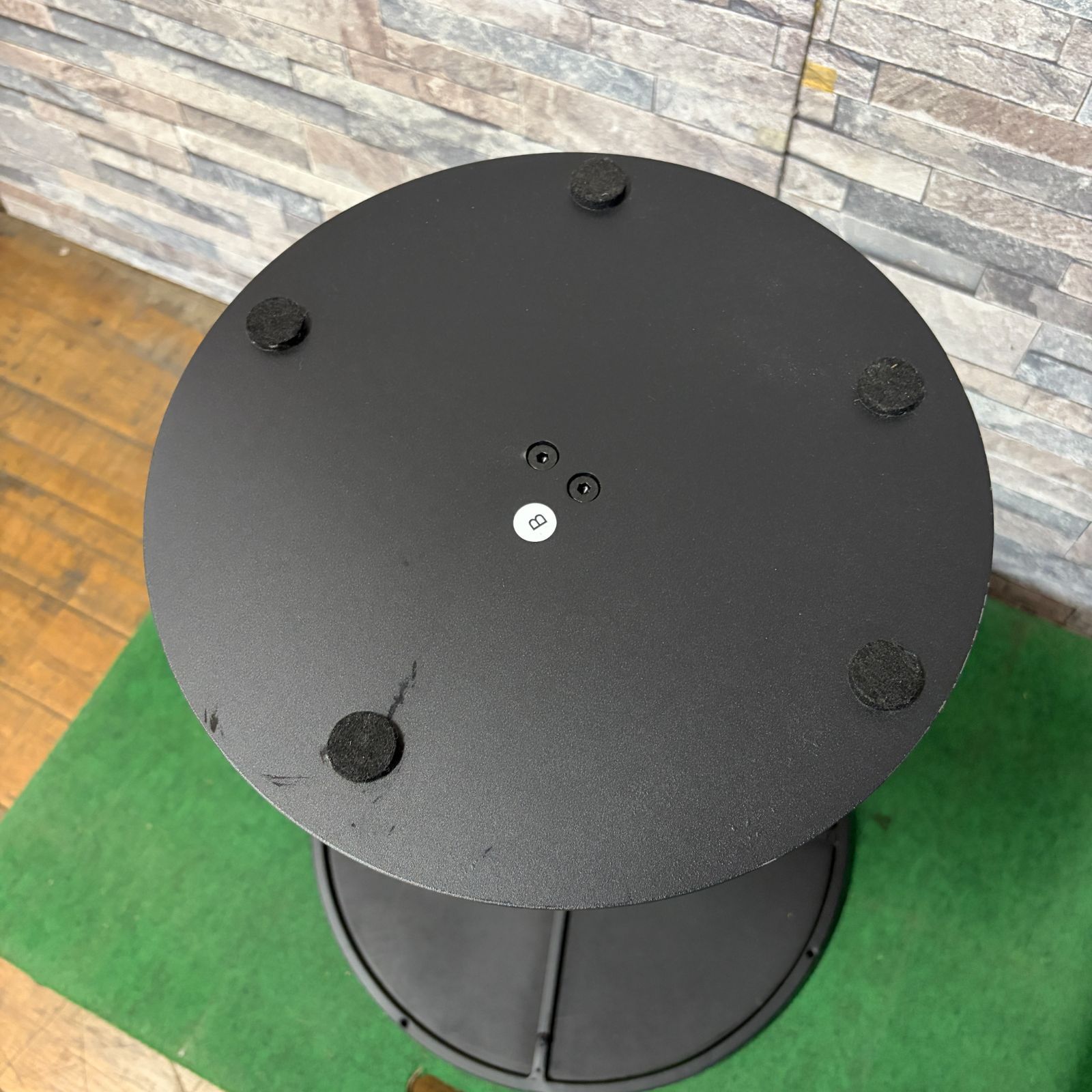 店頭展示品】東谷 AZUMAYA カフェテーブル 大理石調 PT-786BK - メルカリ