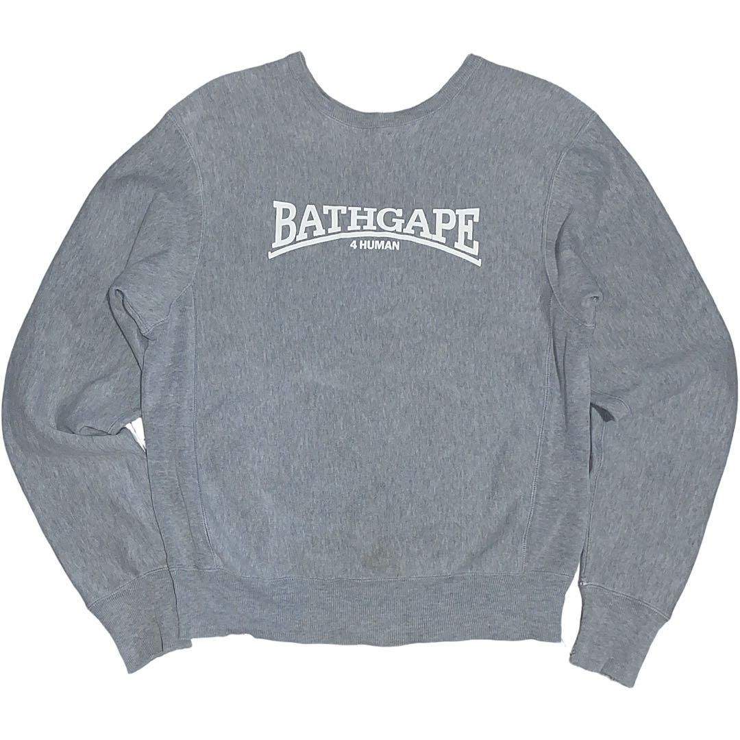 希少 初期 90s A BATHING APE リバースウィーブ スウェット L - メルカリ